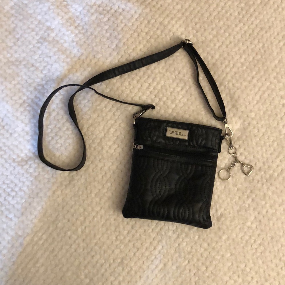 Black Bella Russo Small Cross Body Purse